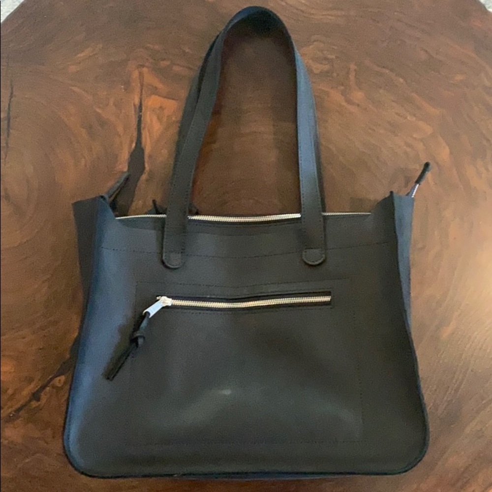 Real Leather tote